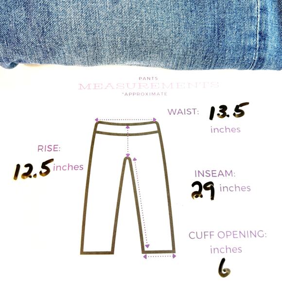 Urban Outfitters BDG Womens Mom High Rise Jeans Size 26 100% Cotton Blue - Picture 7 of 7